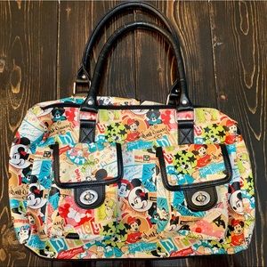 Disney World collage tote